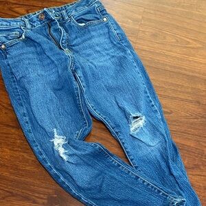 art class Blue Distressed Kids Jeans